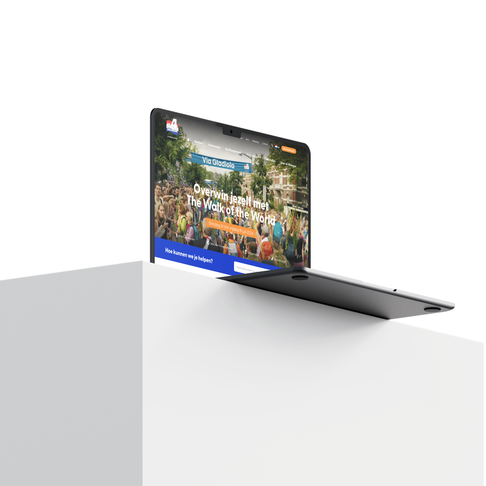 Een prachtige, gebruiksvriendelijke website waar we trots op zijn